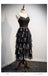 Spaghetti Straps Black Cheap Homecoming Dresses Online, Cheap Short Prom Dresses, CM768