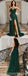 Sexy Green Mermaid Sweetheart High Slit Cheap Long Prom Dresses,13075