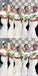 Simple White Mermaid Off Shoulder Cheap Long Bridesmaid Dresses,WG1490