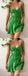 Green Spaghetti Straps Short Homecoming Dresses,Cheap Short Prom Dresses,CM918