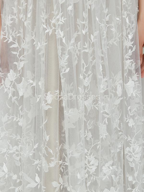 Sexy Backess Lace A-line Cheap Wedding Dresses Online, Cheap Bridal Dresses, WD559