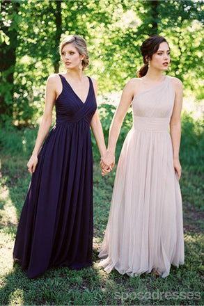 Mismatched Chiffon Cheap Bridesmaid Dresses Online, WG765