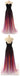 Popular Chiffon Strapless Omber Long Cheap Evening Prom Dresses Online,PD0111