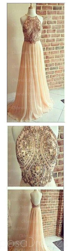 Backless Prom Dresses,A-line Prom Dresses,Chiffon Prom Dresses,  Popular Prom Dresses, PD0159