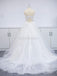 Sexy Open Back Lace A-line Wedding Dresses Online, Cheap Unique Bridal Dresses, WD587