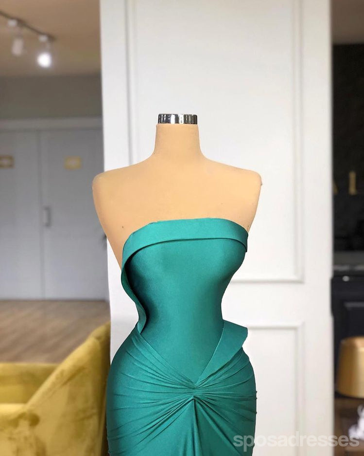 Green Mermaid Sweetheart Cheap Long Prom Dresses,Evening Party Dresses,12901