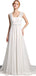 Simple A-line Sleeveless Lace Wedding Dresses, Cheap Wedding Gown, WD728