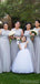 A-line Tulle Beteau Sleeveless Cheap Long Bridesmaid Dresses Online, WG839