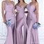 Mermaid One Shoulder Sleeveless Long Bridesmaid Dresses Online, WG919
