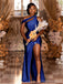 Mismatched Royal Blue Mermaid Cheap Long Bridesmaid Dresses Online,WG1278