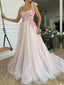 A-line Spaghetti Straps Sleeveless Prom Dresses, Sweet 16 Prom Dresses, 12450