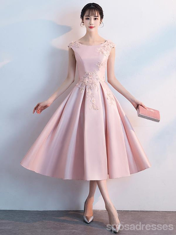 Simple Cap Sleeve Blush Pink Cheap Homecoming Dresses Online, CM698 SposaDresses Simple Cap Sleeve Blush Pink Cheap Homecoming Dresses Online, CM698 SposaDresses
