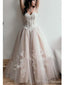 Sweetheart A-line Lace Long Sexy Evening Prom Dresses, Cheap Custom Sweet 16 Dresses, 18509