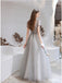 Short Sleeves A-line V-neck Long Prom Dresses Online,Evening Party Dresses,12762