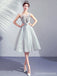 Jewel Illusion Short Homecoming Dresses,Cheap Short Prom Dresses,CM892