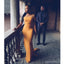 Yellow Mermaid One Shoulder Cheap Long Bridesmaid Dresses,WG1425