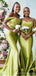 Mismatched Mint Green Mermaid Cheap Long Bridesmaid Dresses Online,WG1282