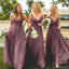 Spaghetti Straps Long Bridesmaid Dresses , Cheap Bridesmaids Dresses, WG732