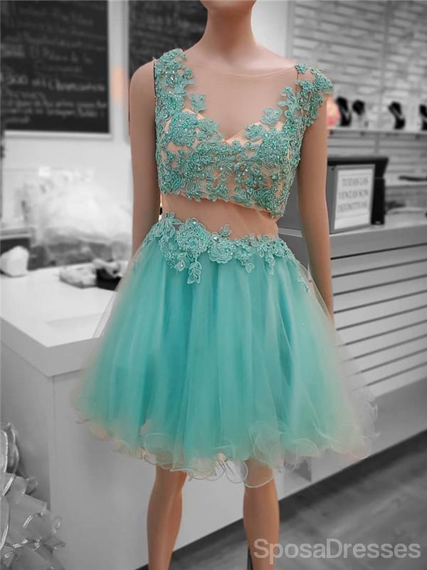 mint short prom dress Primavera Couture 3899 Short Strapless Homecoming Dress
