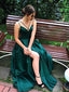 A-line Sleeveless V Neck Cheap Prom Dresses, Sweet 16 Prom Dresses, 12445