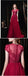 See Through Burgundy A-line Short Sleeves Long Prom Dresses Online,12766