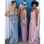 Mismatched Custom Cheap Long Bridesmaid Dresses Online, WG352