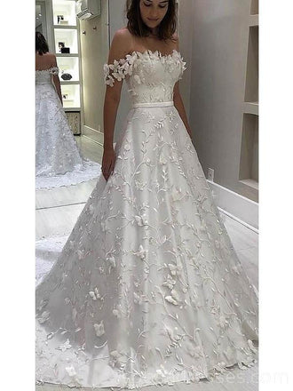 Simple Sexy Deep Low V Neck Small A-line Cheap Dresses For Wedding, WD398