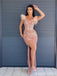 Sexy Pink Mermaid High Slit Maxi Long Prom Dresses,Evening Dresses,13190