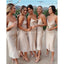 Spaghetti Straps Short Simple Bridesmaid Dresses Online, Cheap Dresses, WG715