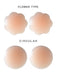 Silicone Nipple Covers - 3 Pairs Women's Reusable Adhesive Invisible Pasties Nippleless Covers Round
