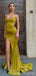 Sexy Mermaid Sweetheart High Slit Cheap Long Prom Dresses Online,12715